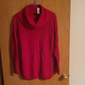 Talbots Vibrant Red Turtleneck Sweater